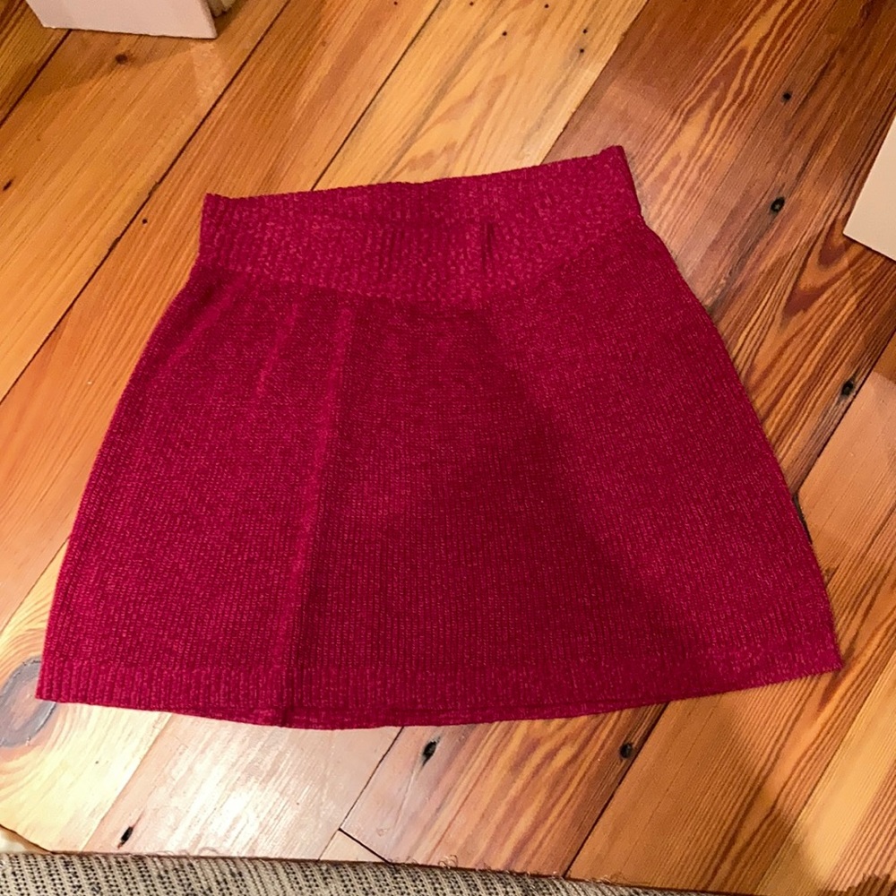 Banded Knit Skirt - L (M loose fit)